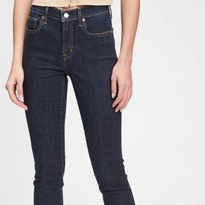 Mid Rise True Skinny Jeans With Washwell - 30 TALL